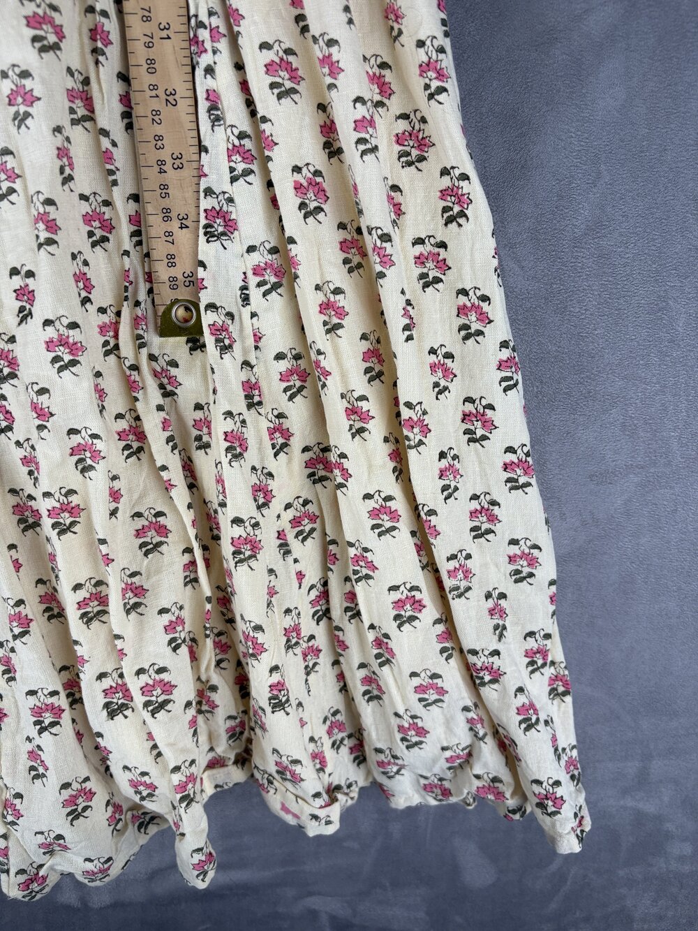 Daughters of India Floral Boho Maxi Dress V-Neck Size M - Picture 10 of 10